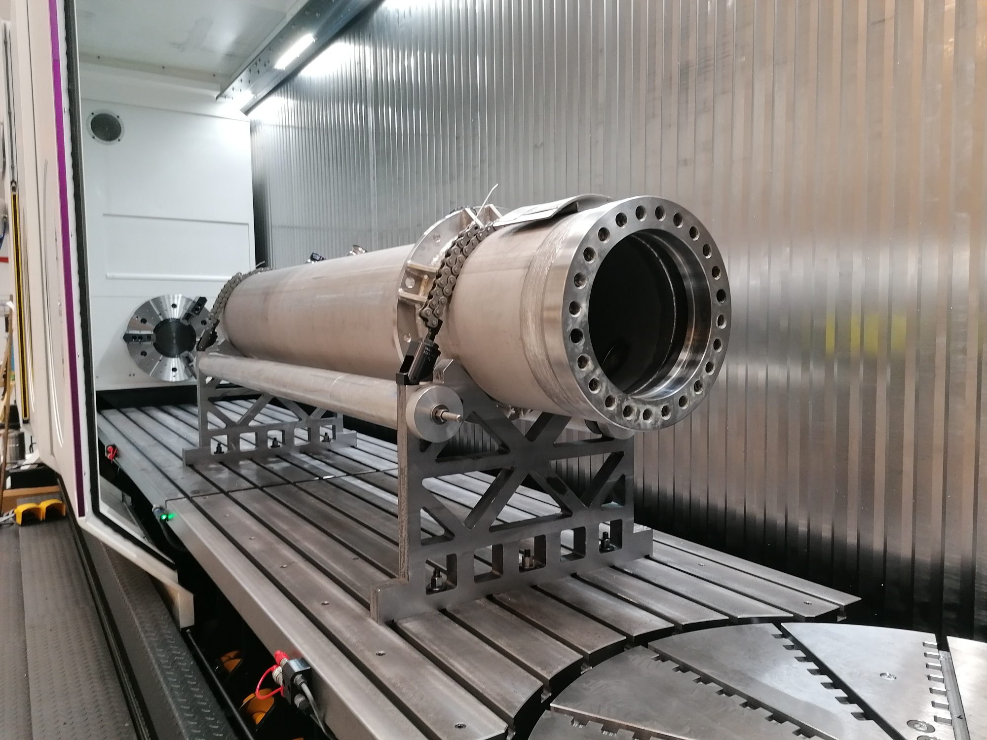 Produksjon hos STM Maskinering